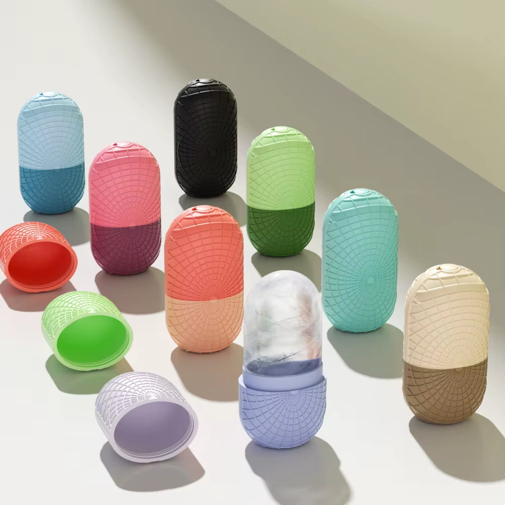 SmartGlow™ gezichtsmassage tool – ijsroller tegen wallen - alle kleuren