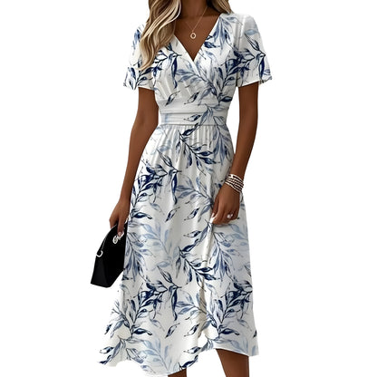 Camille – Robe Fleurie Élégante