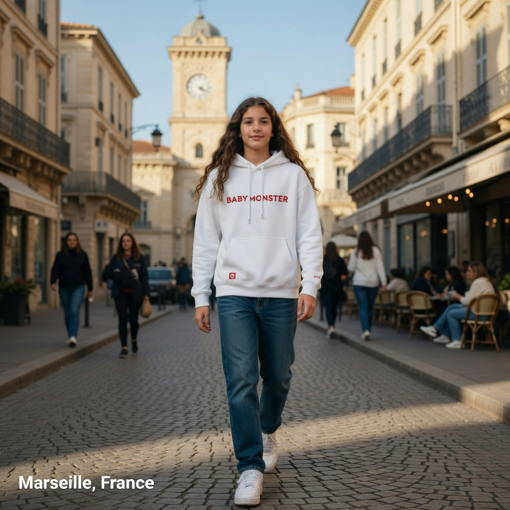 Monster Vibe Hoodie – Trendy K-pop Style 🔥
