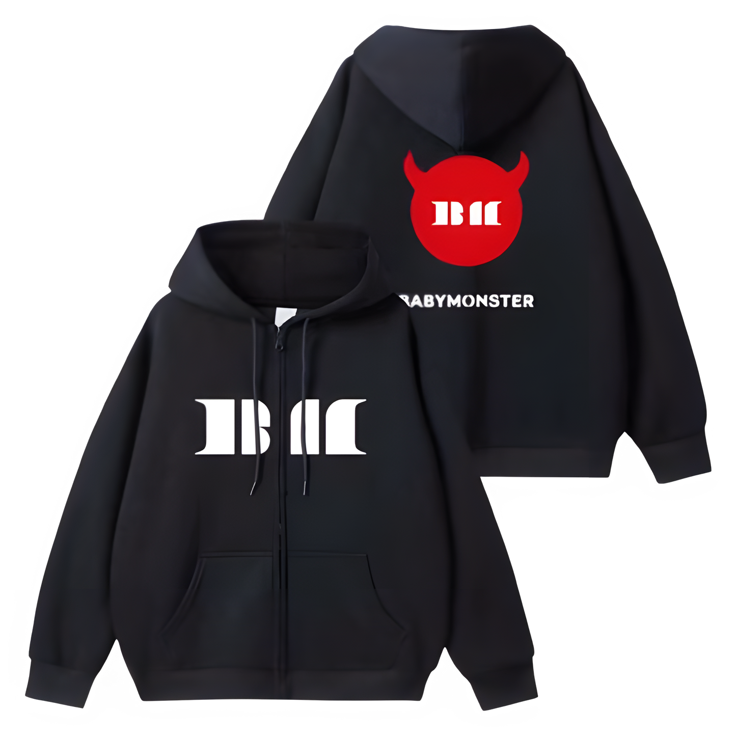 Monster Vibe Hoodie – Trendy K-pop Style 🔥